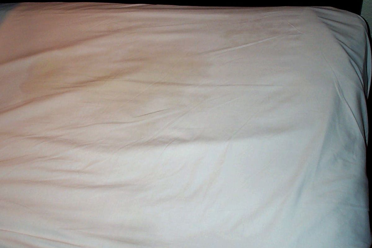 stained sheets